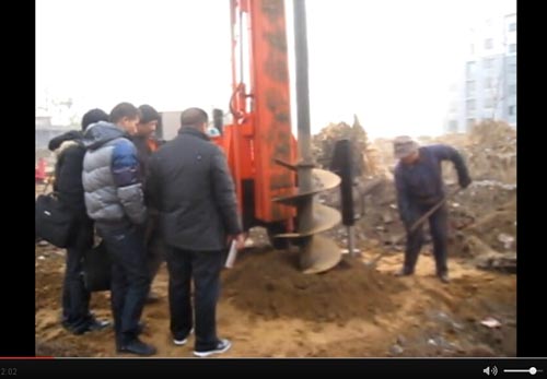 樓房地基香蕉视频APP污下载施工視頻